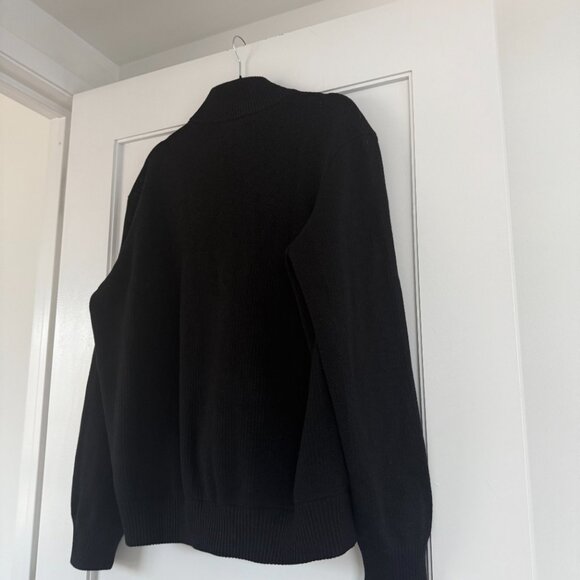 NWT Canada Goose Men's Hybridge Knit Jacket In Black Quilted Padded Panel Zip Up - Picture 8 of 8